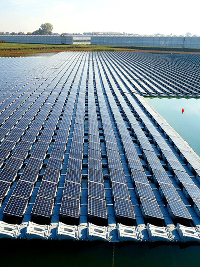 Usina solar flutuante garante maior área de aproveitamento