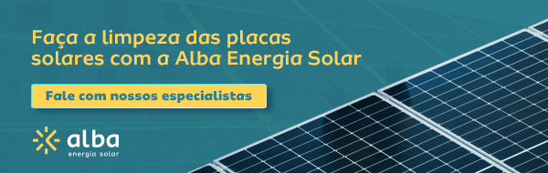 banner limpeza das placas solares