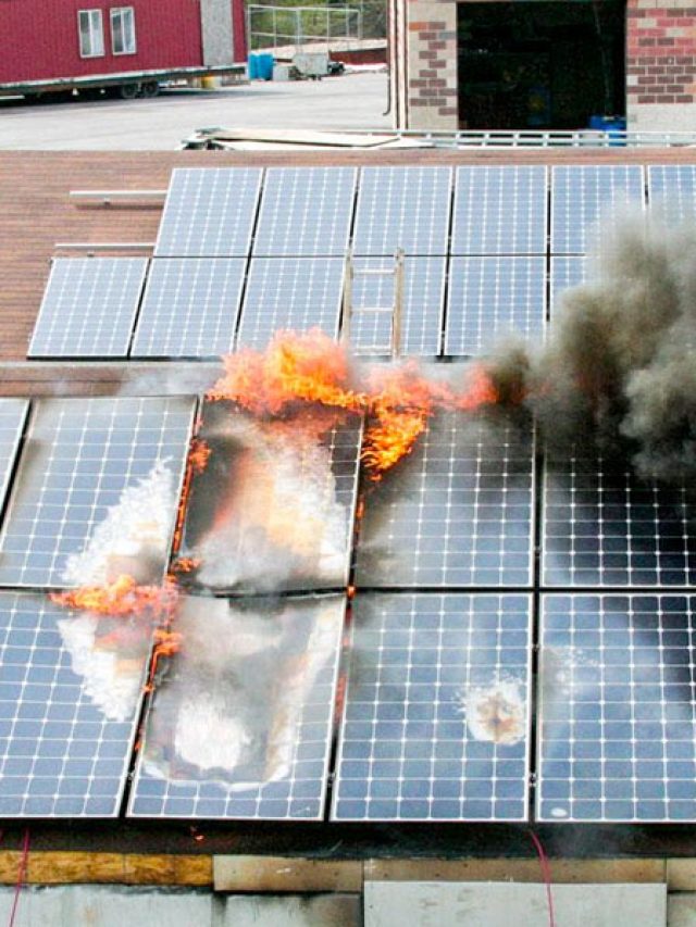 Risco de incêndios em sistemas fotovoltaicos?