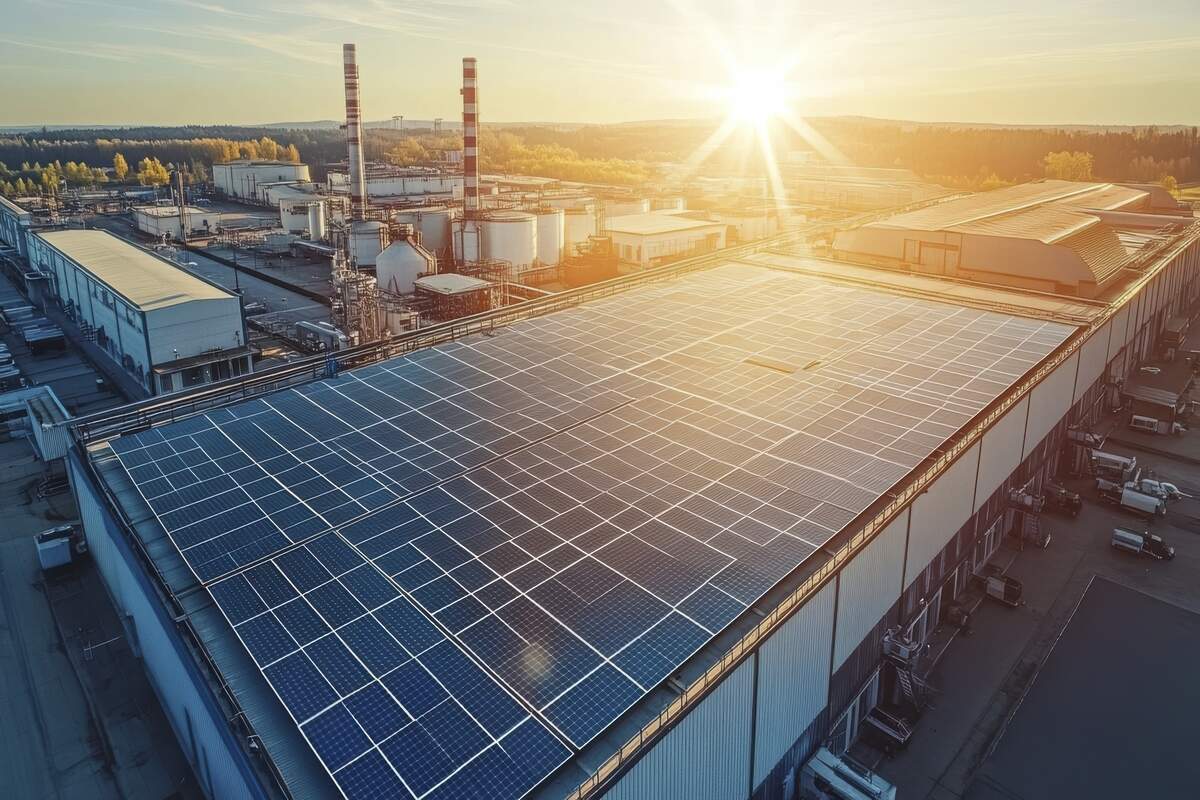 Como funciona a Energia Solar industrial?