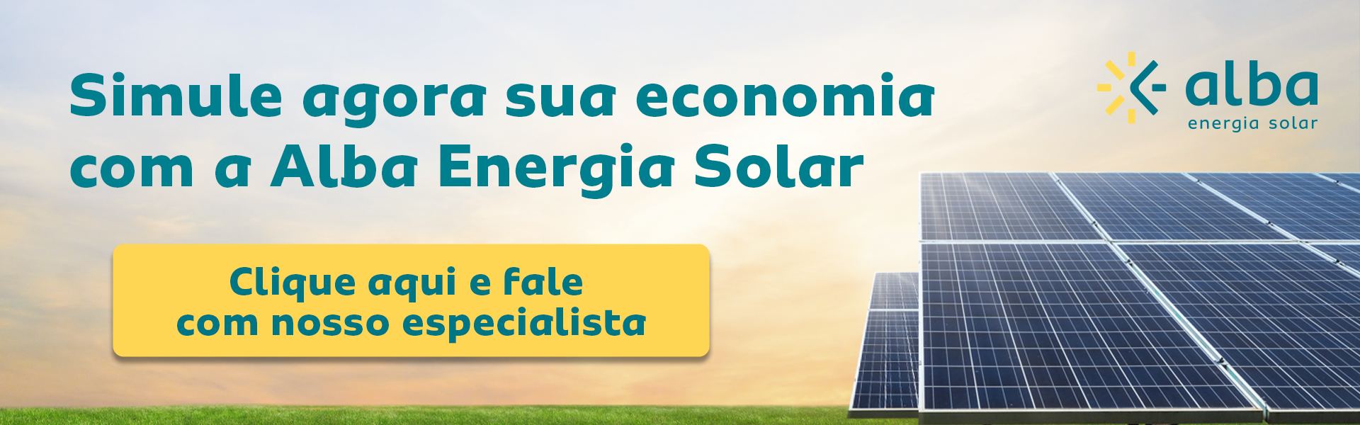 Simule agora sua economia com a Alba Energia
