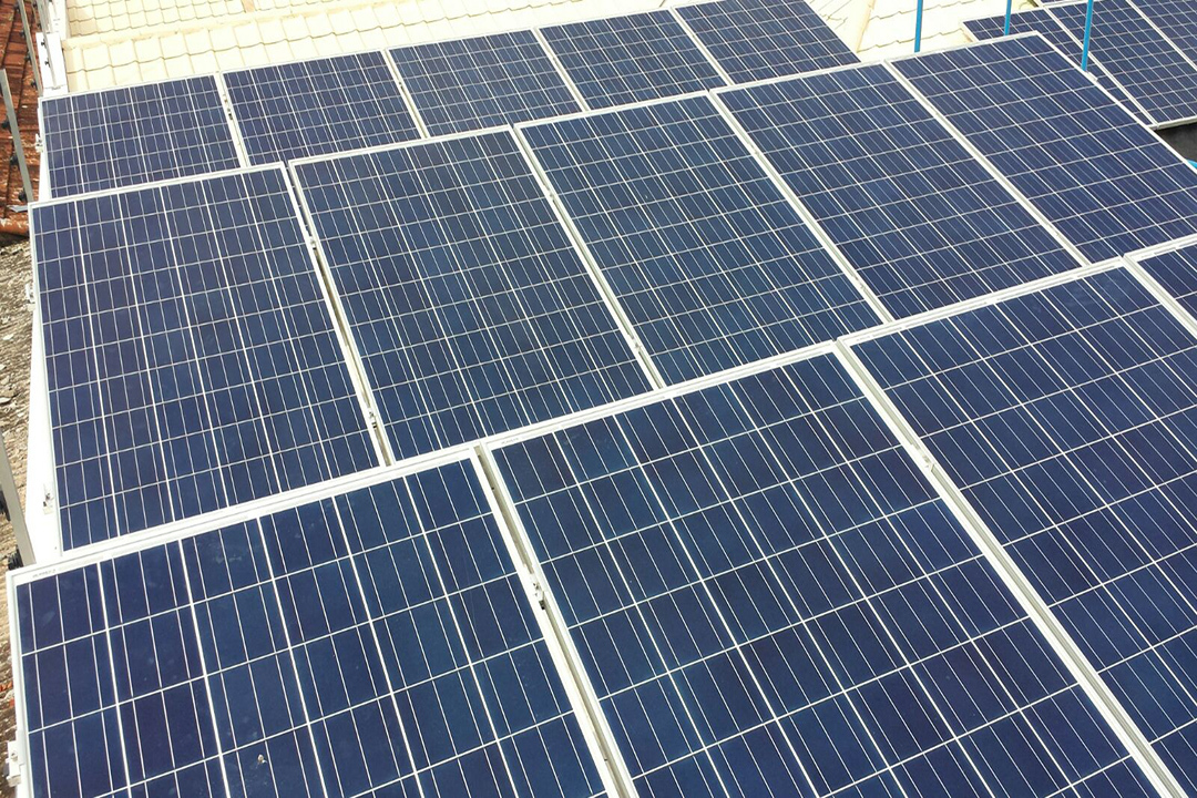 placa solares instaladas