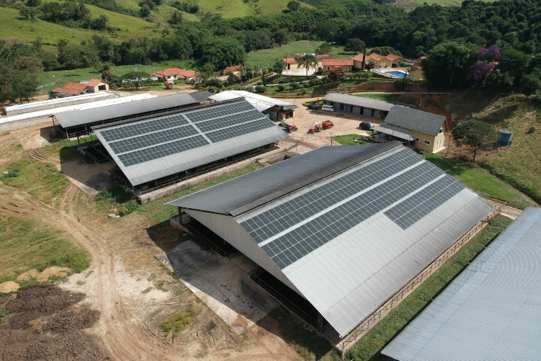 Energia solar no agronegócio.